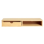 Paris Prix Table D'Appoint Murale "Farsta" 78cm Naturel