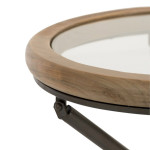 Paris Prix Table D'Appoint Ronde "Bruxelles" 52cm Naturel