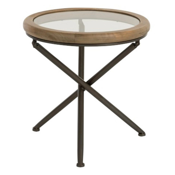 Paris Prix Table D'Appoint Ronde "Bruxelles" 52cm Naturel