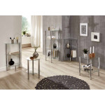 Paris Prix Table D'Appoint Ronde Design "Eliot" 47cm Transparent