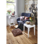 Paris Prix Table D'Appoint Vintage En Bois "Elsa" 76cm Blanc