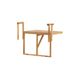 Paris Prix Table De Balcon En Bois "Marion" 60cm Naturel