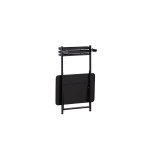 Paris Prix Table De Balcon En Métal "Borneo" 120cm Noir