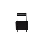 Paris Prix Table De Balcon En Métal "Borneo" 120cm Noir