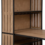 Paris Prix Table De Bar & Buffet Design "Bakos" 180cm Naturel