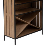 Paris Prix Table De Bar & Buffet Design "Bakos" 180cm Naturel