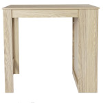 Paris Prix Table De Bar Design "Mange-Debout" 115cm Marron