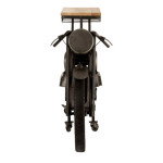 Paris Prix Table De Bar Design "Motocyclette" 200cm Gris