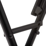 Paris Prix Table De Bar En Métal "Pliante" 102cm Noir