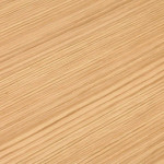 Paris Prix Table De Bureau Design "Loina" 140cm Naturel & Blanc