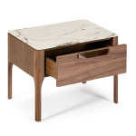 Paris Prix Table De Chevet 1 Tiroir "Bosca" 55cm Naturel
