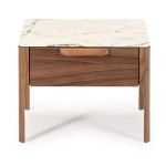 Paris Prix Table De Chevet 1 Tiroir "Bosca" 55cm Naturel
