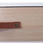 Paris Prix Table De Chevet 1 Tiroir "Pueda" 48cm Blanc