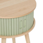 Paris Prix Table De Chevet 2 Portes "Nysos" 54cm Vert