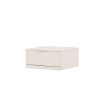 Paris Prix Table De Chevet 2 Tiroirs "Nice" 29cm Beige