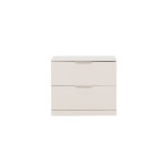 Paris Prix Table De Chevet 2 Tiroirs "Nice" 52cm Beige