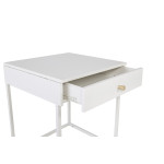 Paris Prix Table De Chevet Avec Tiroir "Bakal" 50cm Blanc