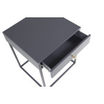 Paris Prix Table De Chevet Avec Tiroir "Bakal" 50cm Gris