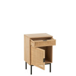 Paris Prix Table De Chevet Cannage "Kory" 70cm Naturel