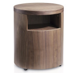 paris prix Table de Chevet Design 1 Tiroir "Palmi" 48cm Naturel