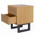 Paris Prix Table De Chevet Design En Bois "Camden" 53cm Naturel