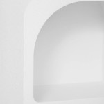 Paris Prix Table De Chevet Design "Soleya" 55cm Blanc