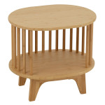 paris prix Table de Chevet en Bambou "Live" 46cm Naturel