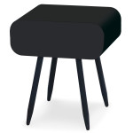 Paris Prix Table De Chevet En Bois "Bryce" 52cm Noir & Naturel