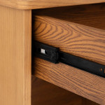 Paris Prix Table De Chevet En Bois "Charlie" 61cm Marron