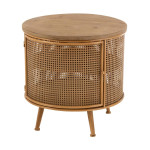 Paris Prix Table De Chevet En Bois "Lisea" 60cm Marron