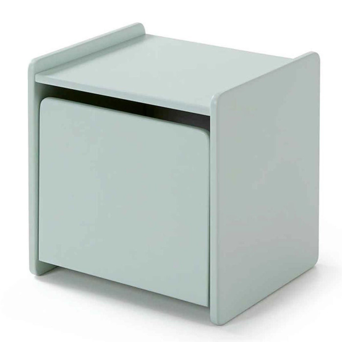 Paris Prix Table De Chevet Enfant "Kiddy" 40cm Vert Menthe