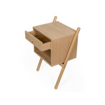 Paris Prix Table De Chevet Murale 1 Tiroir "Wiru" 70cm Chêne