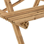 Paris Prix Table De Jardin & 2 Bancs "Paradis" 134cm Naturel