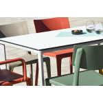 Paris Prix Table De Jardin 6 Places "Meet" 160cm Blanc