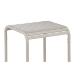 Paris Prix Table De Jardin Design "Borneo" 75cm Beige