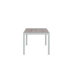 Paris Prix Table De Jardin En Bois "Acacia" 200cm Naturel & Blanc