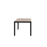 Paris Prix Table De Jardin En Bois "Acacia" 205cm Naturel & Noir