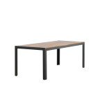 Paris Prix Table De Jardin En Bois "Acacia" 205cm Naturel & Noir