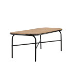 Paris Prix Table De Jardin En Bois "Holmbeck" 200cm Naturel
