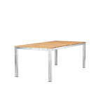 Paris Prix Table De Jardin En Bois "Zenia" 200cm Naturel