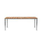 Paris Prix Table De Jardin En Bois "Zenia" 200cm Naturel