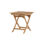 Paris Prix Table De Jardin En Teck "Ghana" 75cm Naturel