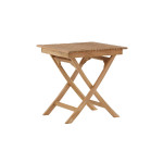 Paris Prix Table De Jardin En Teck "Ghana" 75cm Naturel
