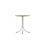 Paris Prix Table De Jardin En Teck "Holmsund" 75cm Naturel