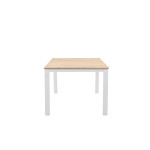 Paris Prix Table De Jardin En Teck "Mexico" 210cm Naturel & Blanc