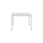 Paris Prix Table De Jardin En Teck "Togo" 150cm Blanc