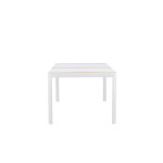 Paris Prix Table De Jardin En Teck "Togo" 200cm Blanc