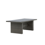 Paris Prix Table De Jardin En Verre "Padova" 200cm Gris