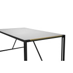 Paris Prix Table De Jardin En Verre "Texas" 200cm Gris