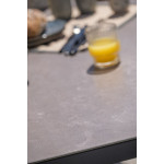 Paris Prix Table De Jardin Extensible En Céramique "Stockholm" 200-300cm Gris Anthracite